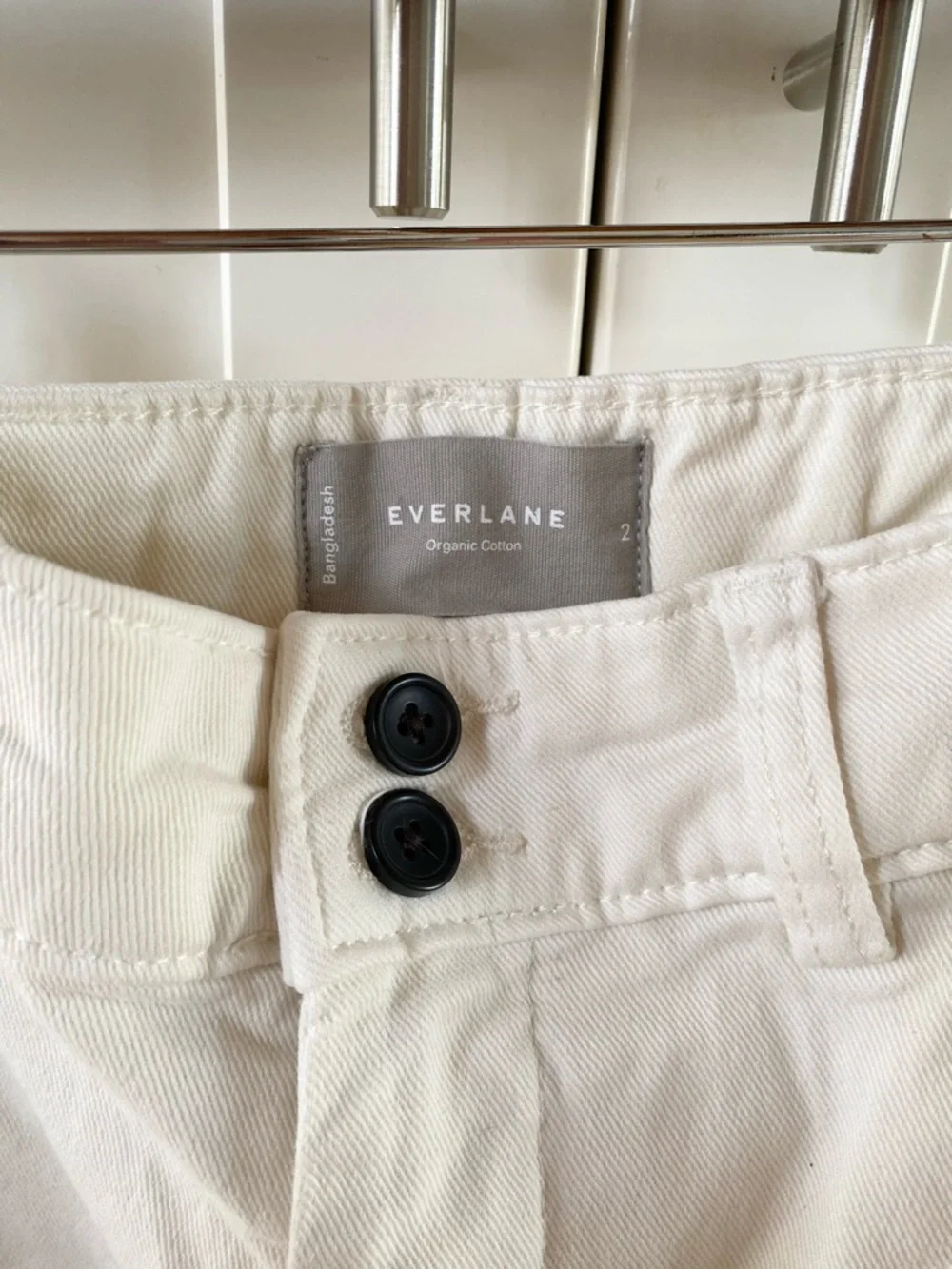 Everlane denim shorts